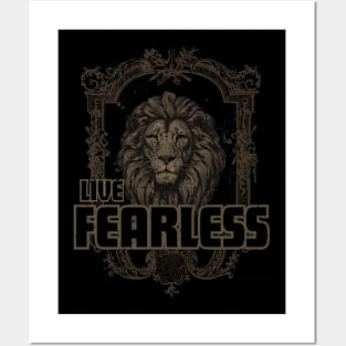 Live Fearless Posters and Art